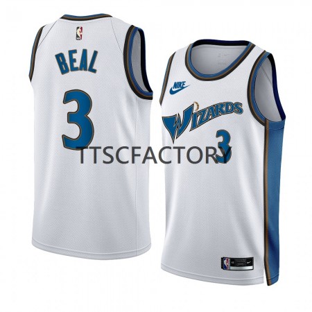 Dres Washington Wizards Bradley Beal 3 Nike 2022-23 Classic Edition Bijela Swingman - Muške